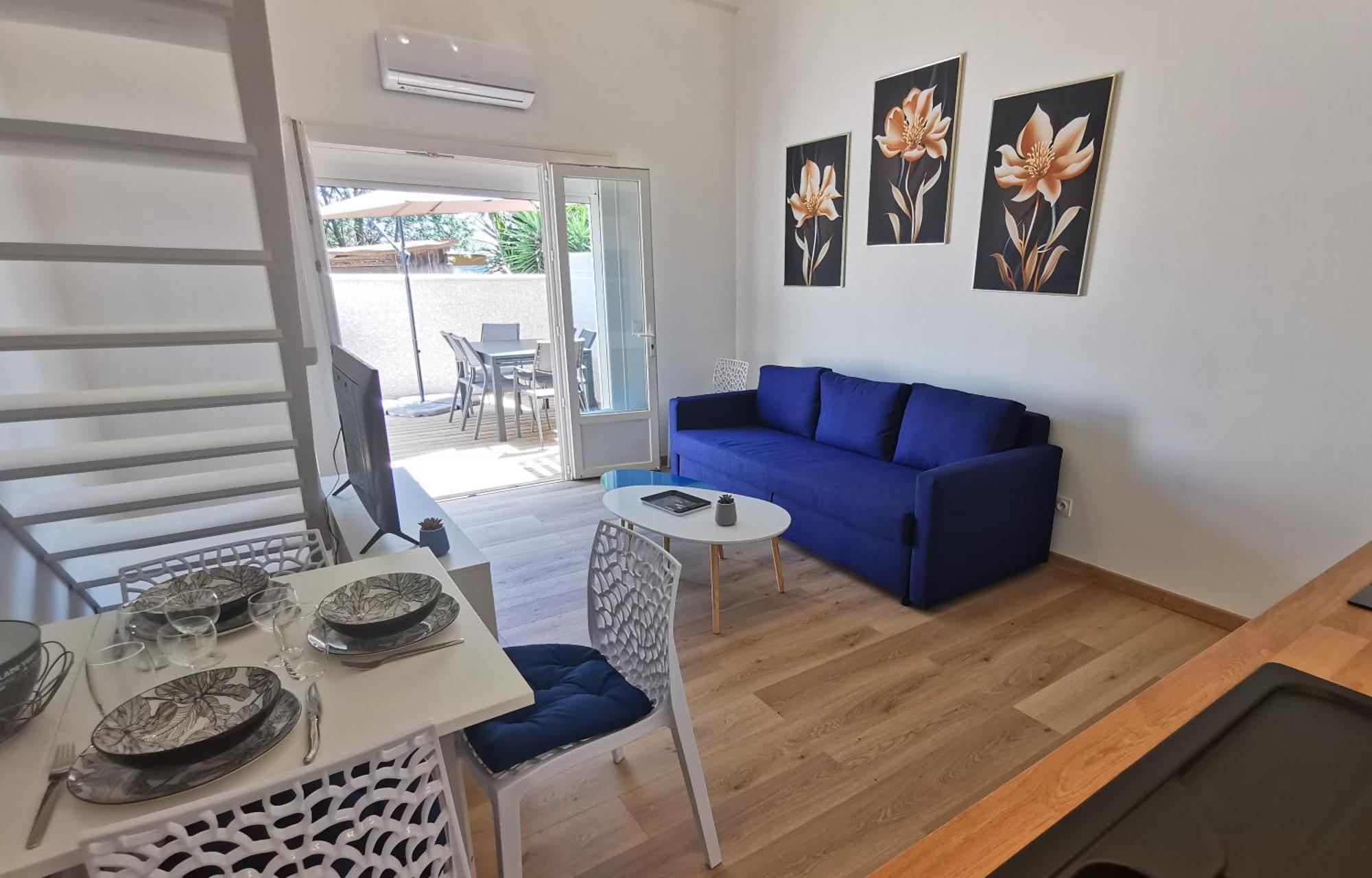 Maison Renovee A Marseillan Plage Esterno foto